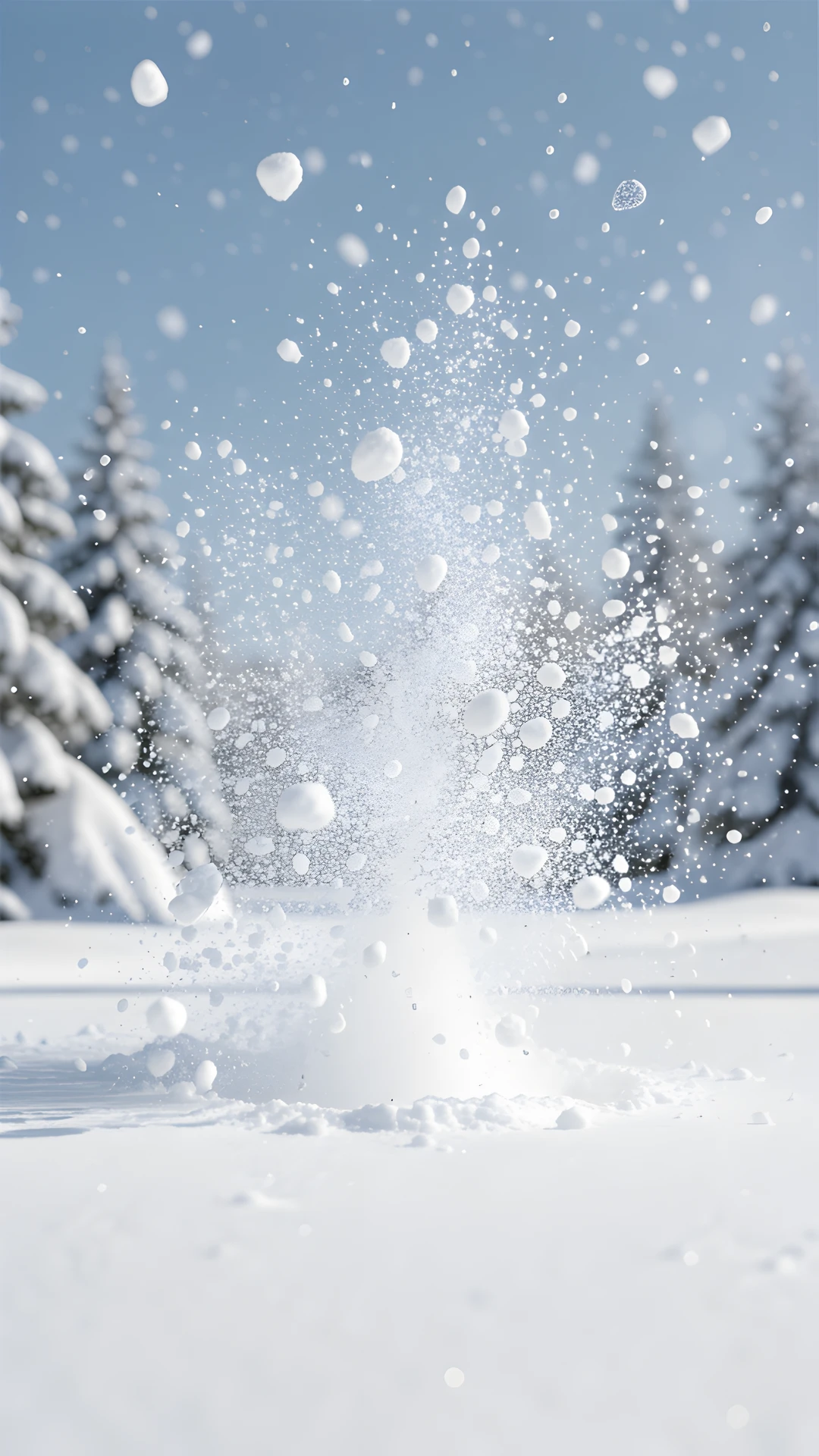 Particle Blast Snow