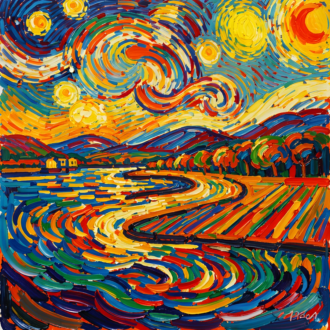 Impressionist Brushstrokes