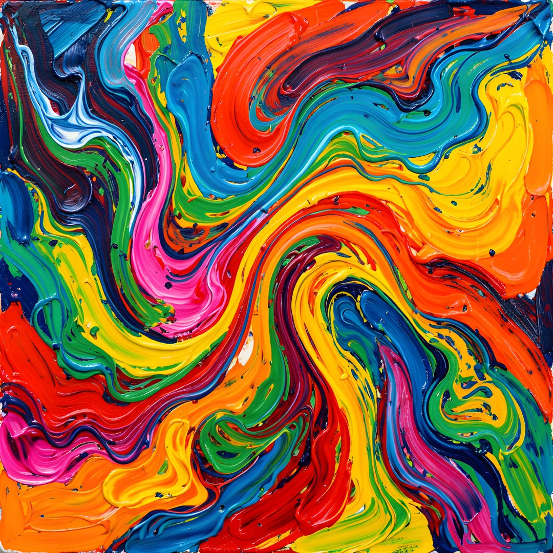 Vibrant Brushstrokes