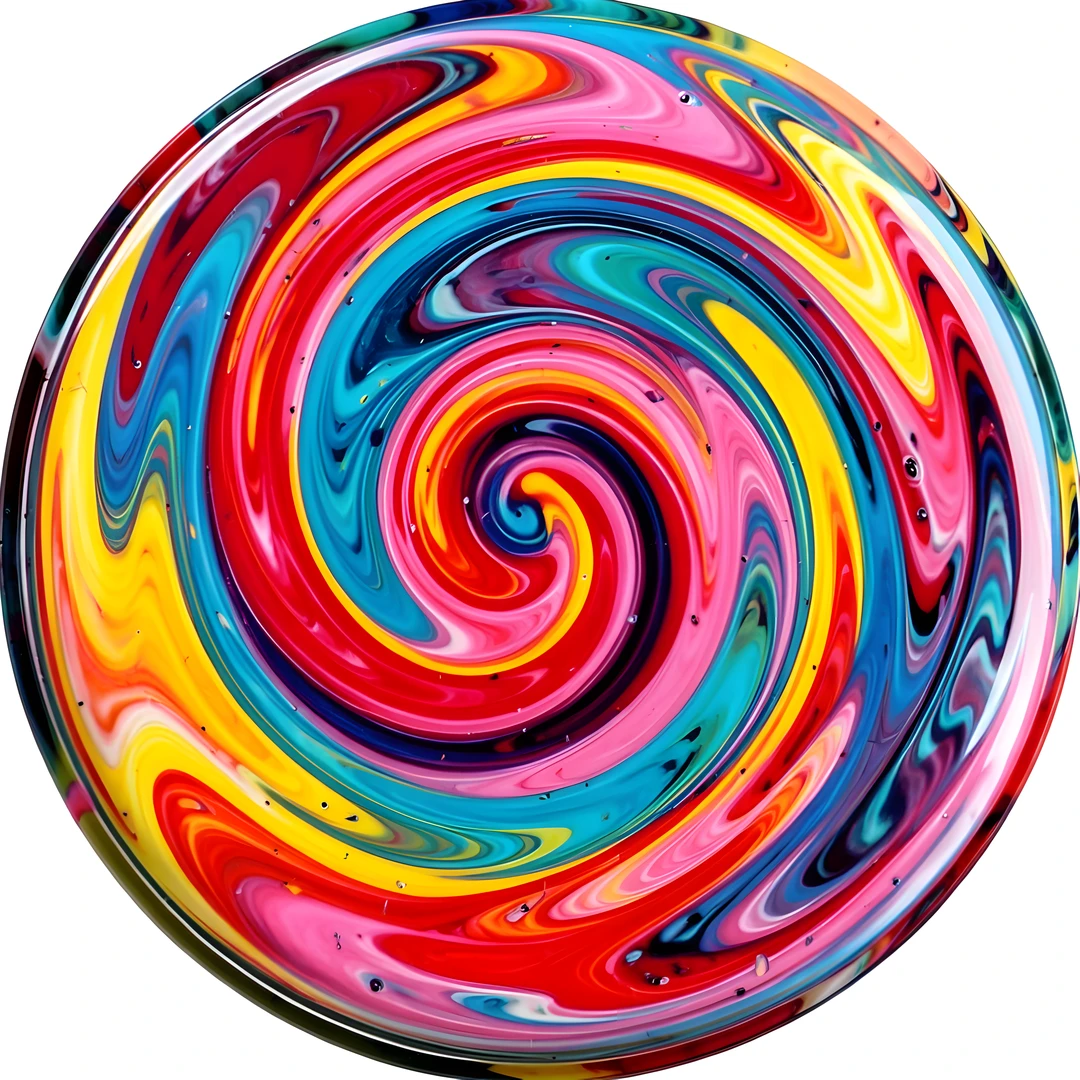 Marble Galaxy Swirl