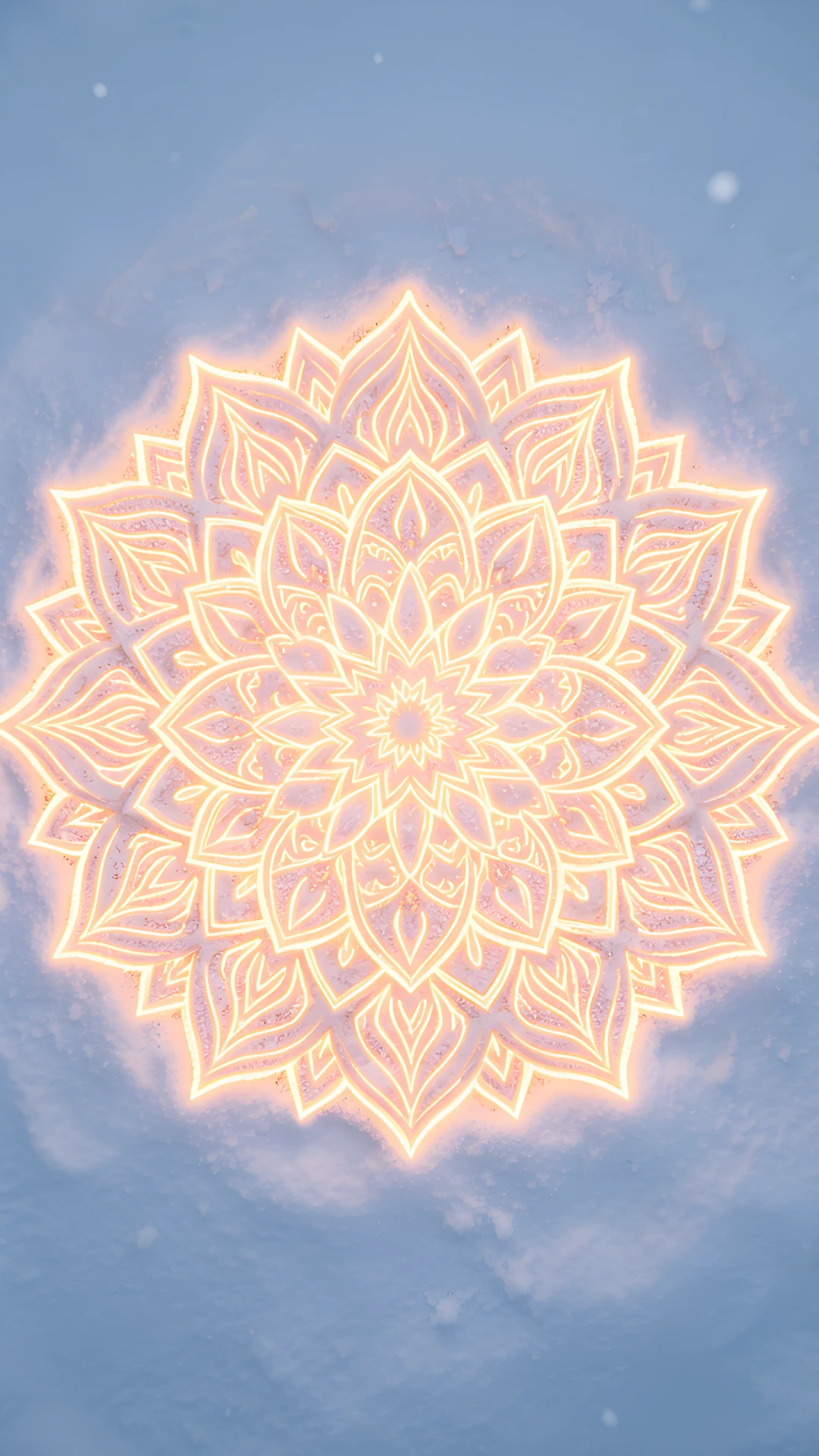 Glowing Snowflake