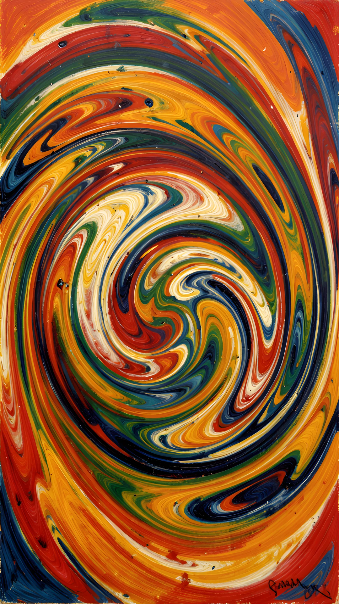 Watercolor Swirls