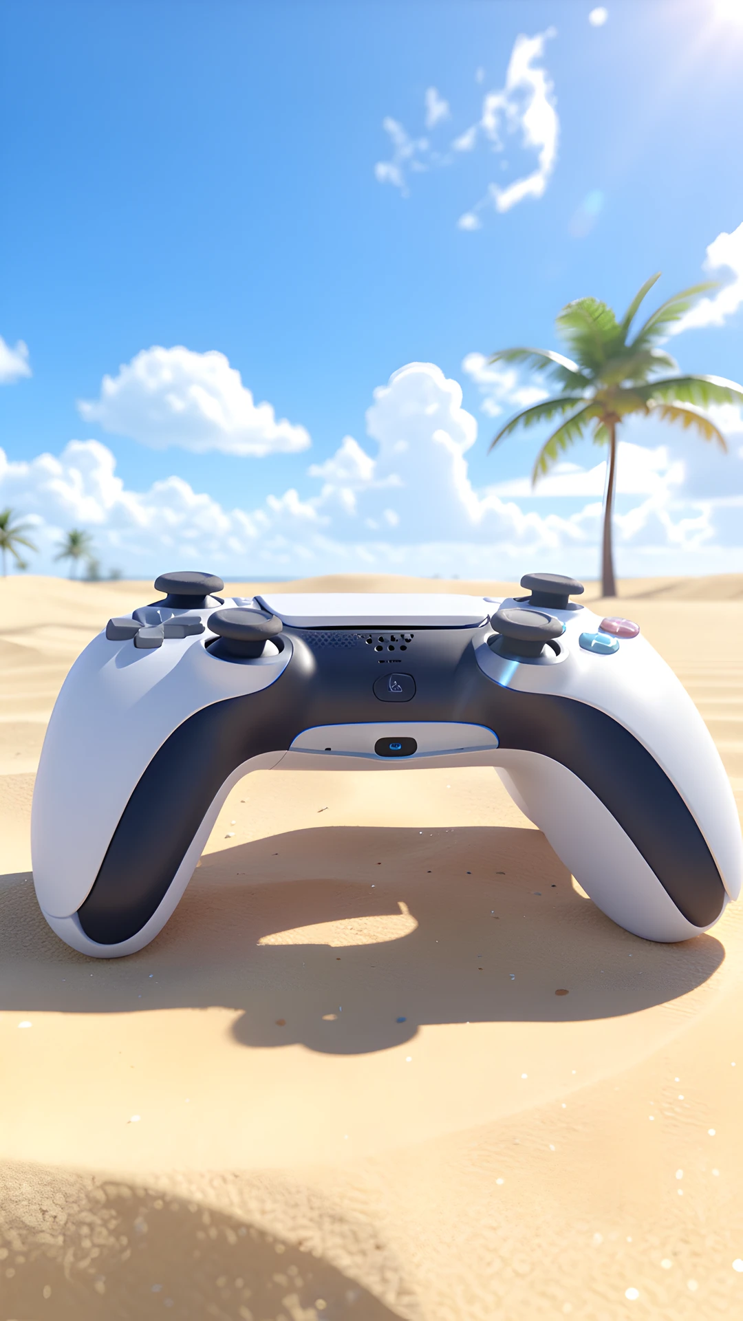 Gaming Console Sunset