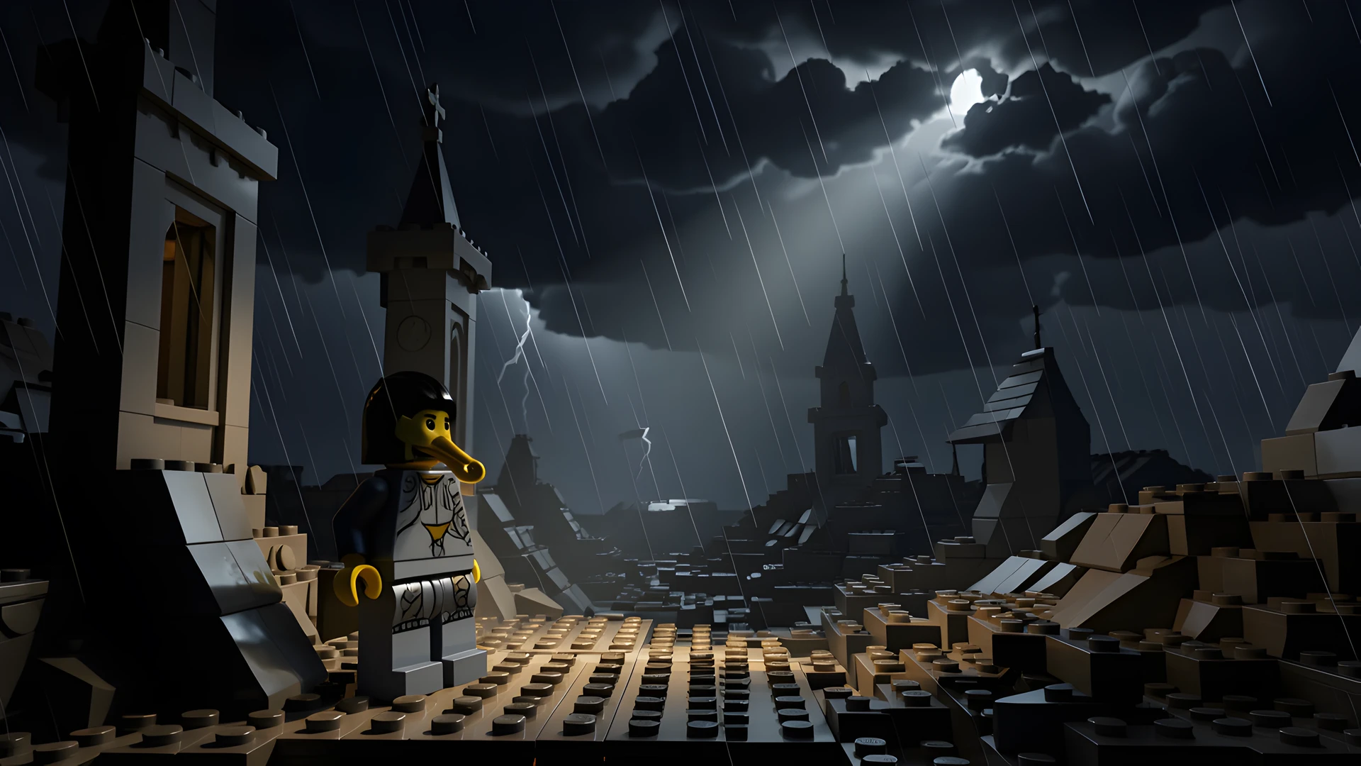 Lego Stormy Night