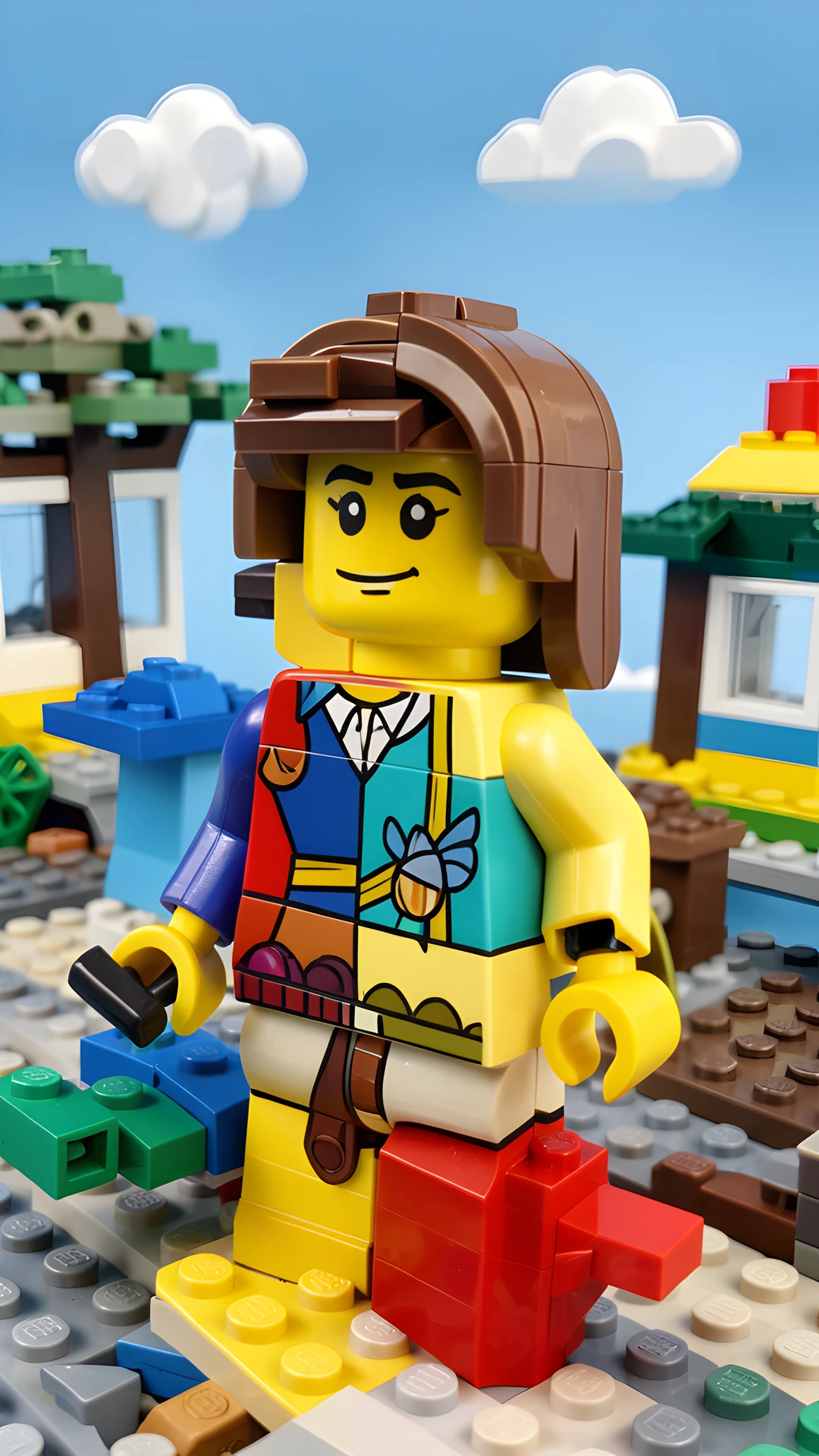 Brick Cityscape