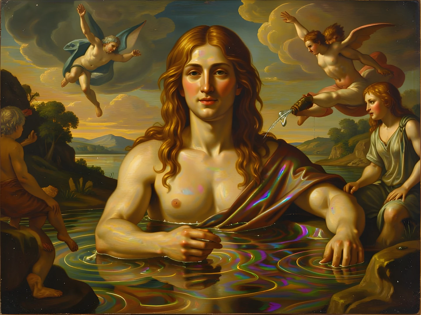 Renaissance Oil Painting