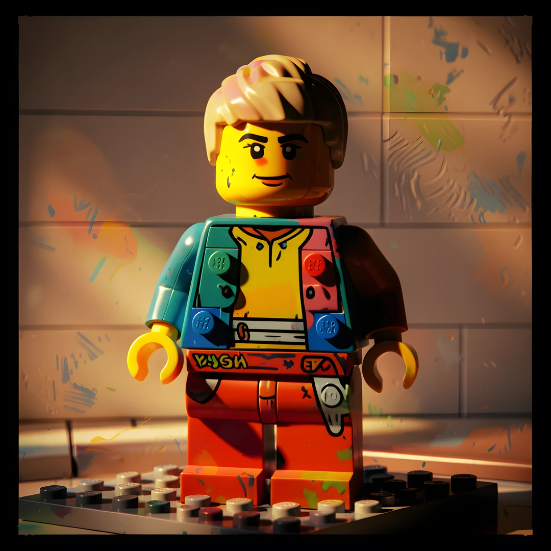 Lego Forest Scene
