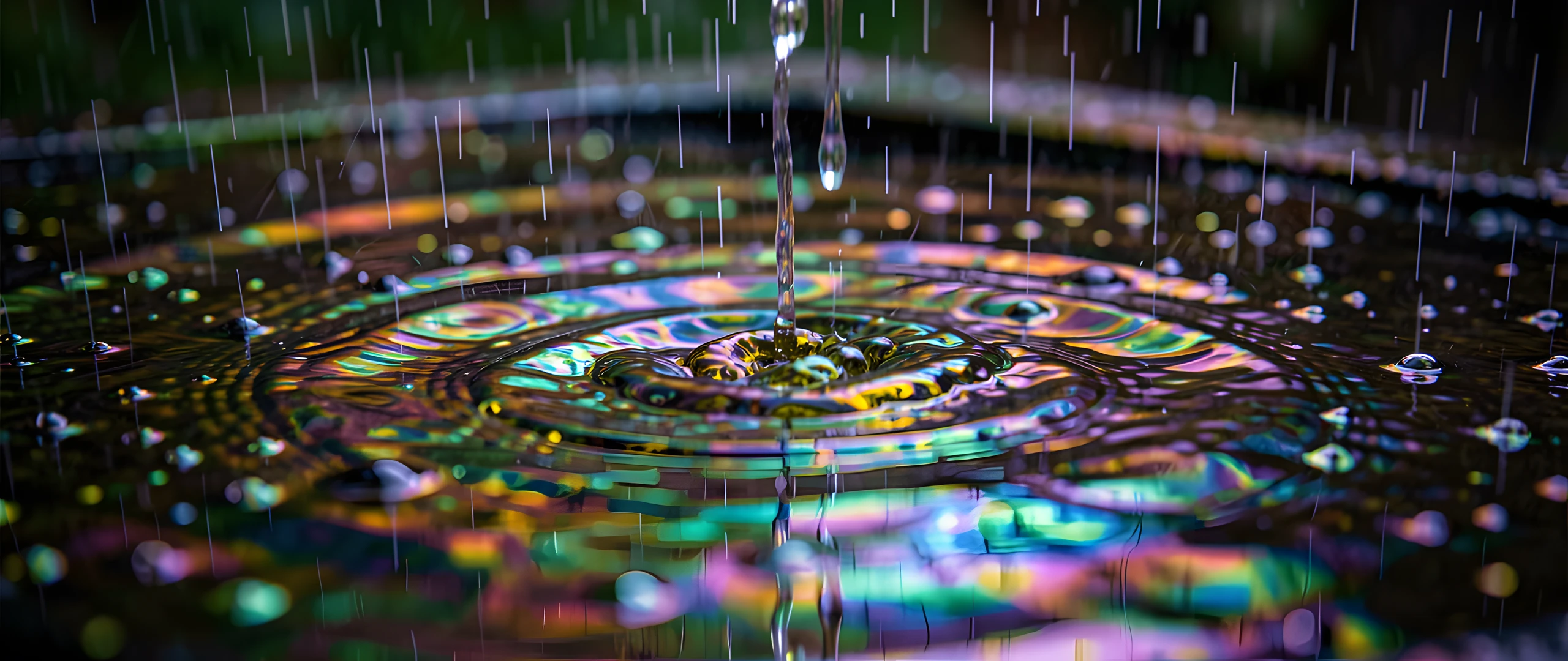Raindrop Refractions