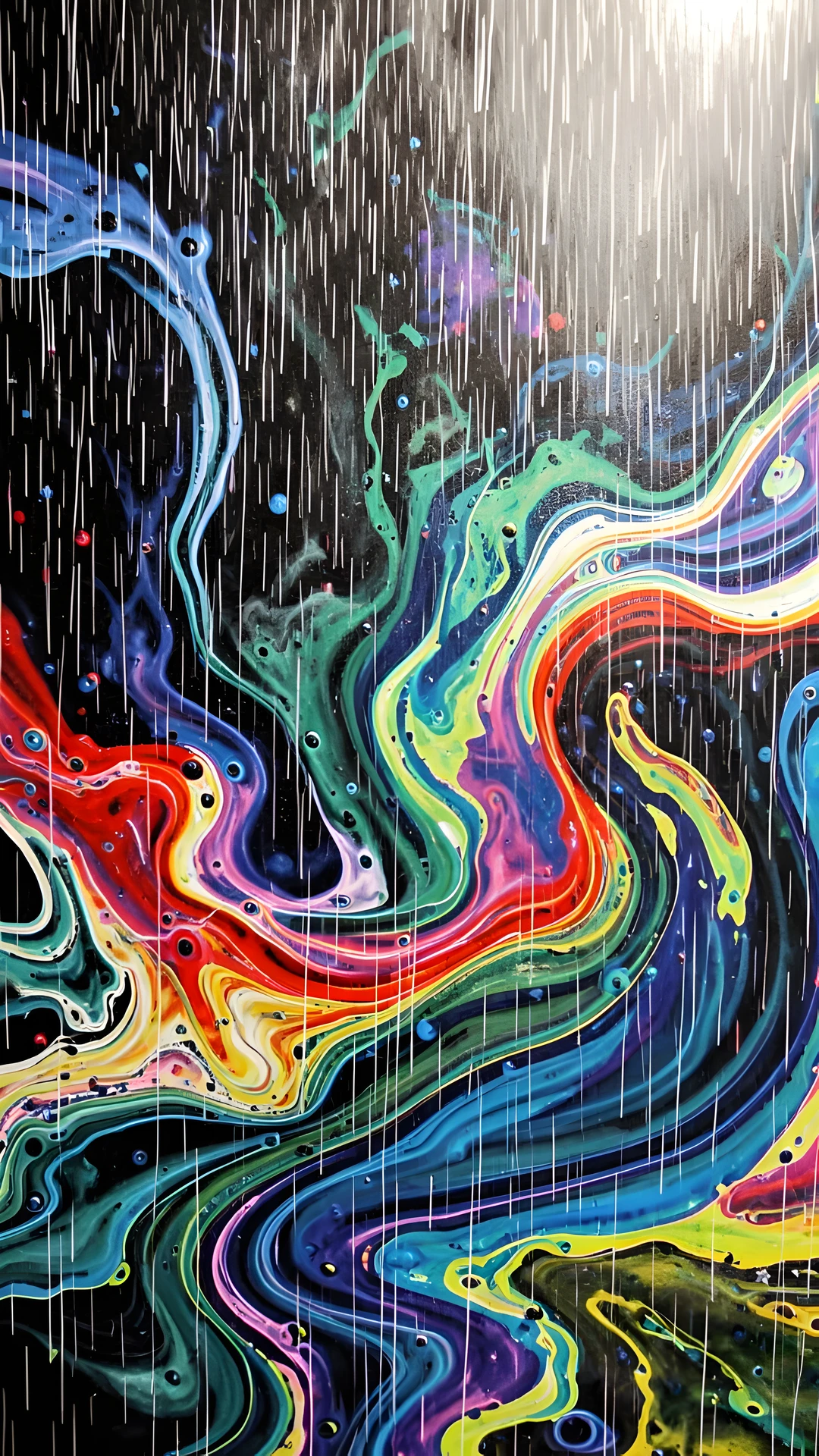 Rainy Splash Effect