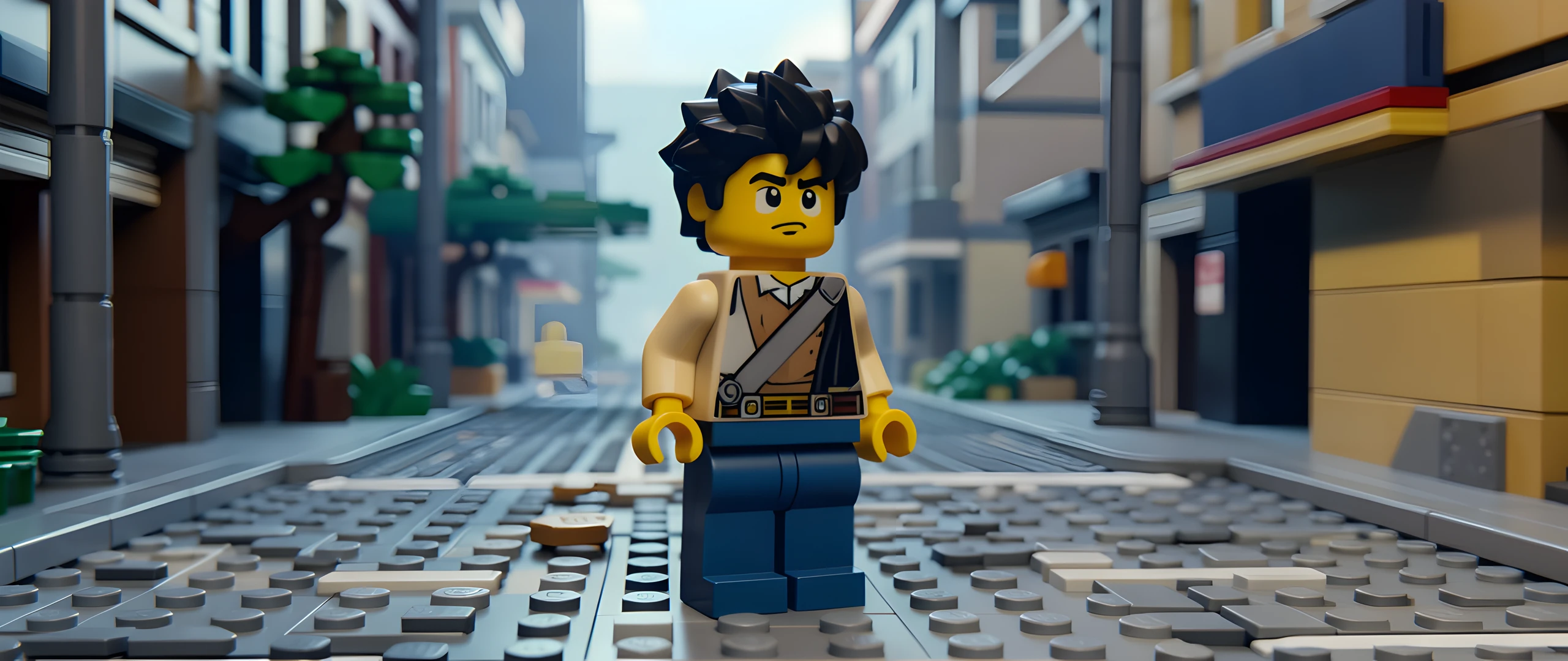 Brick Cityscape