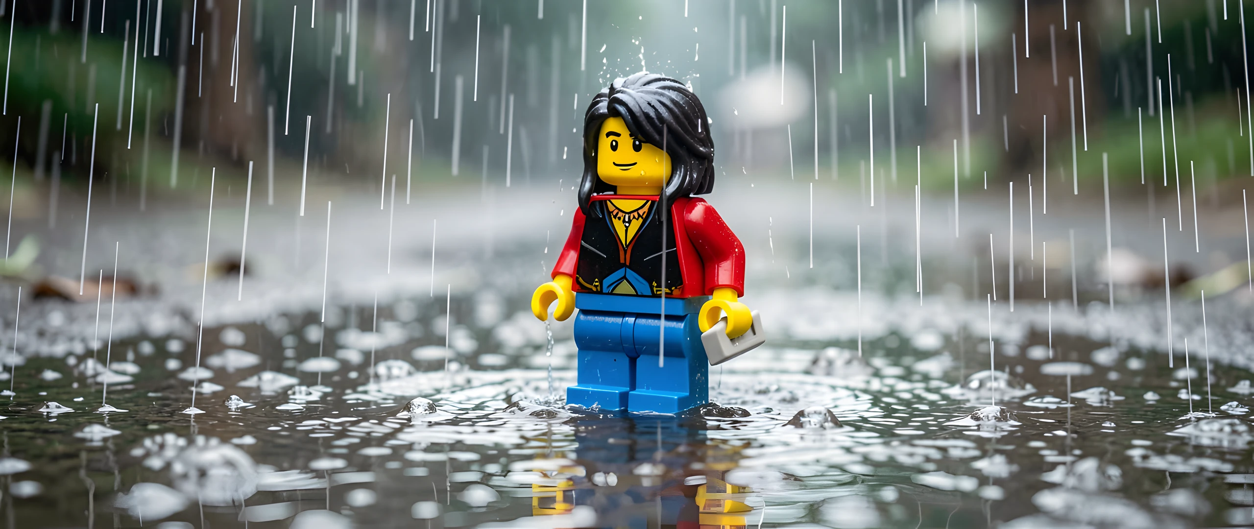 Rainy Brick Drops