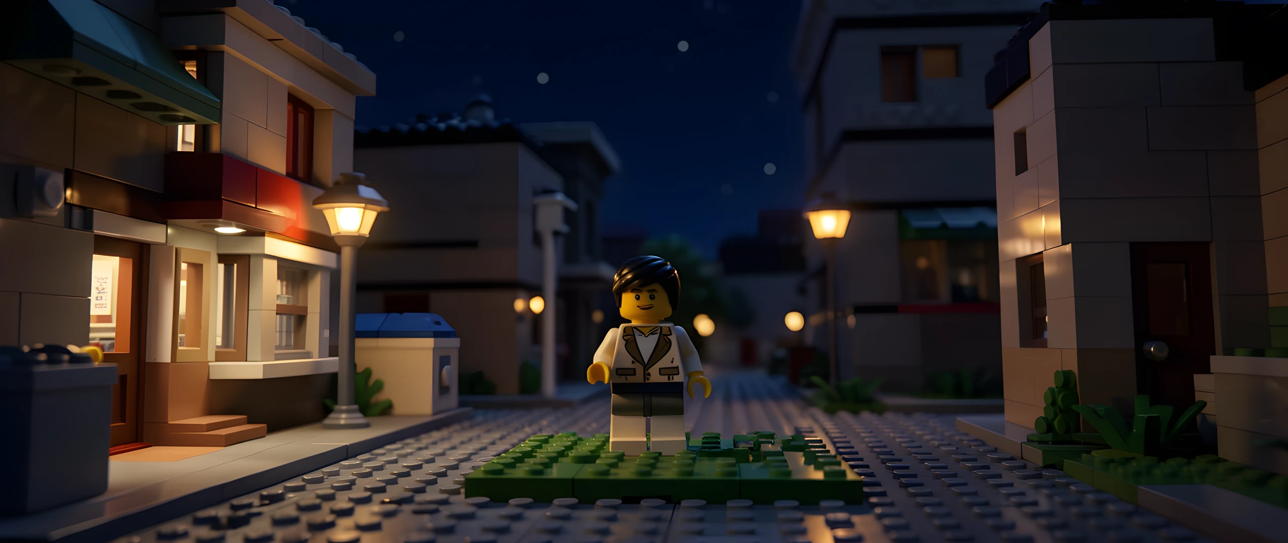 Brick Cityscape