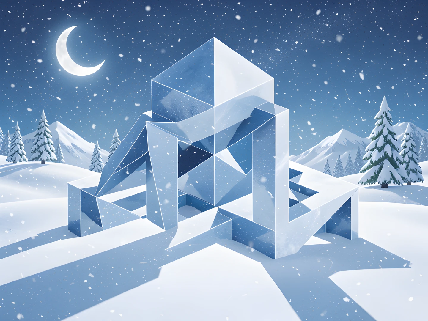 Frozen Fractured Time