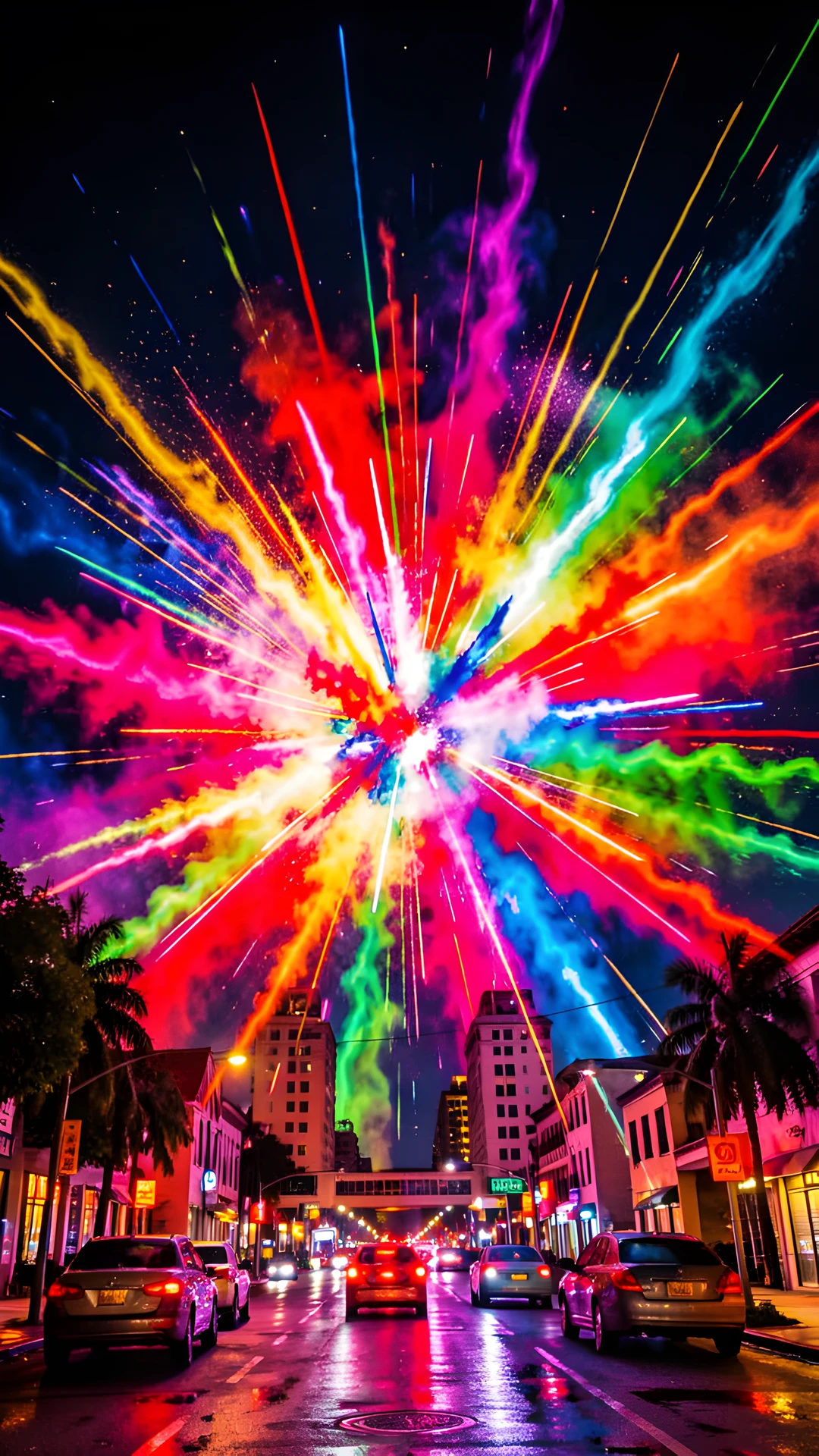 Neon Cityscape