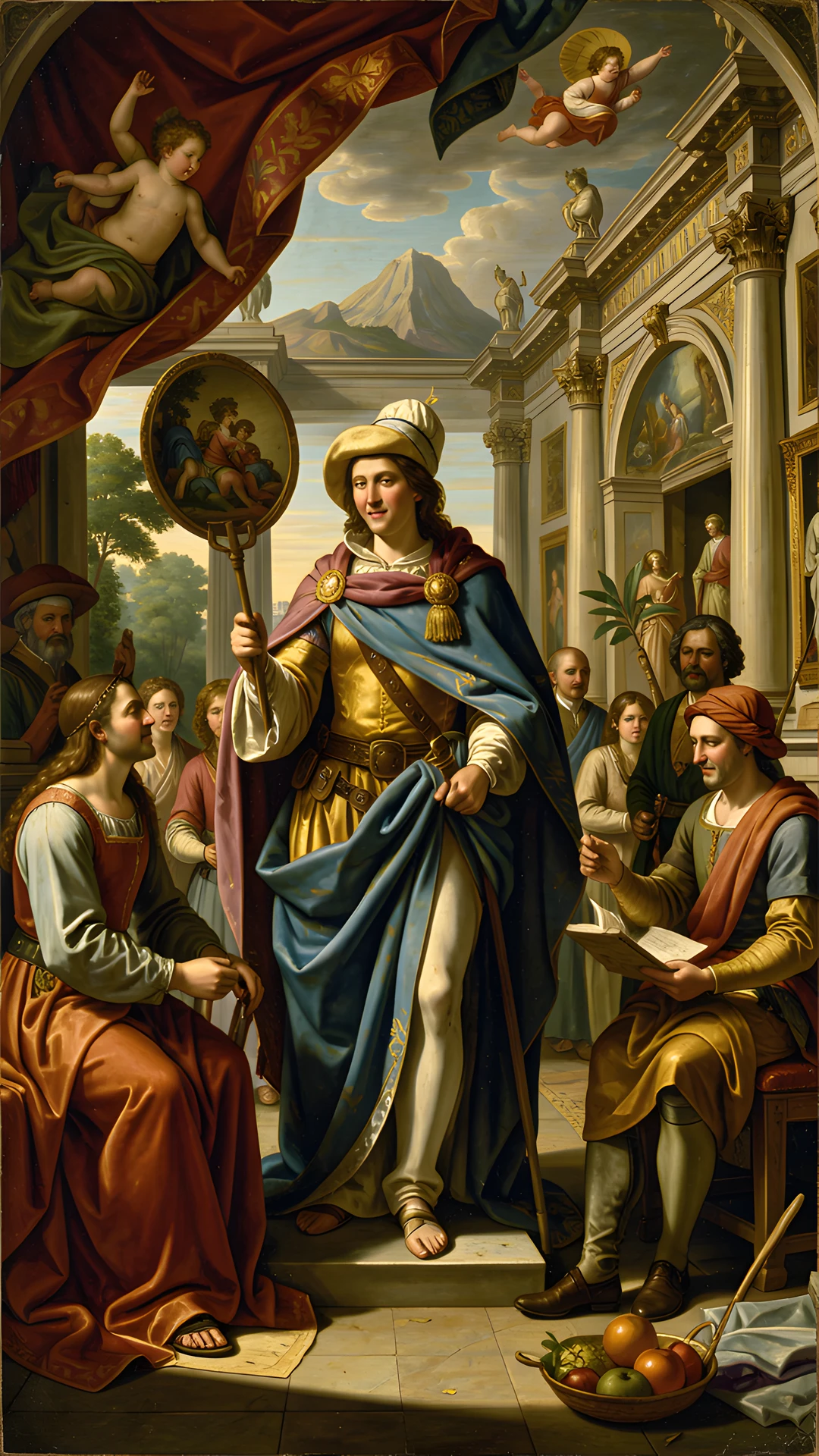 Golden Age Triptych