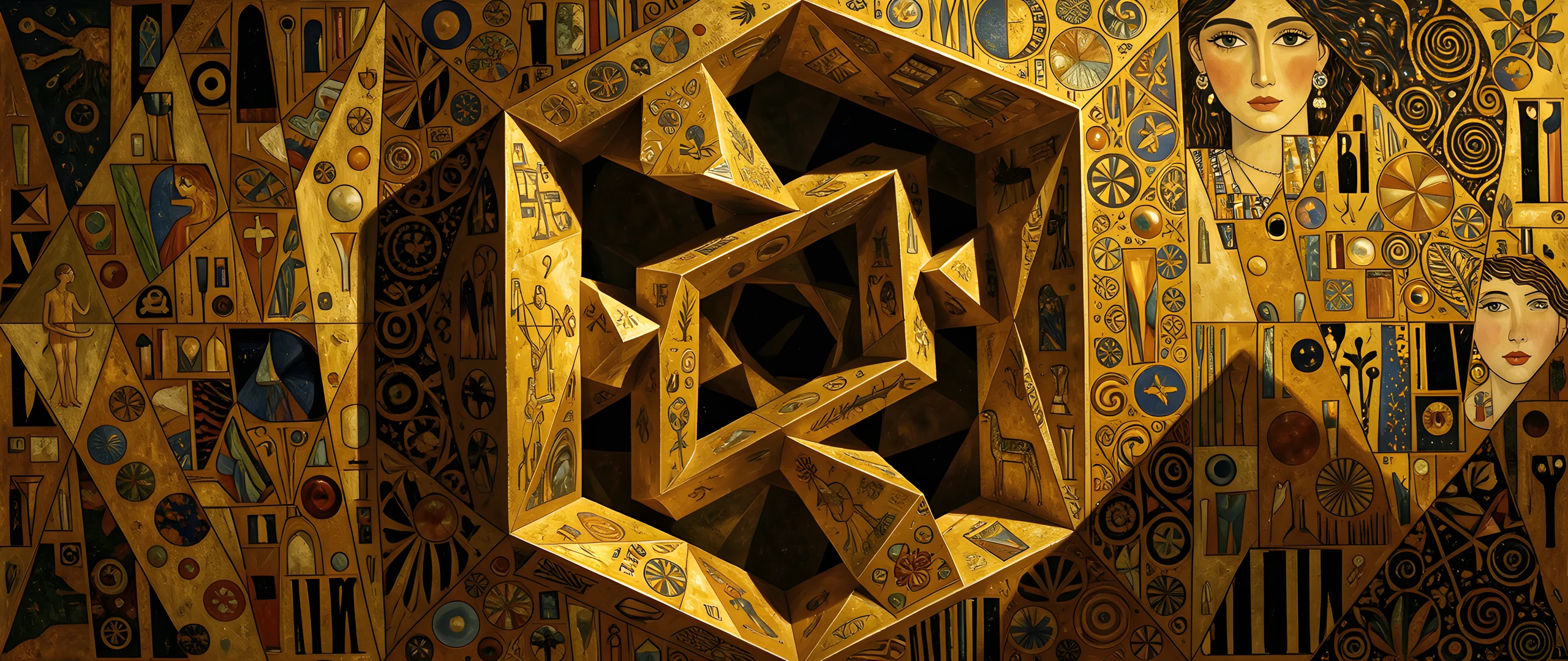 Golden Haze Klimt