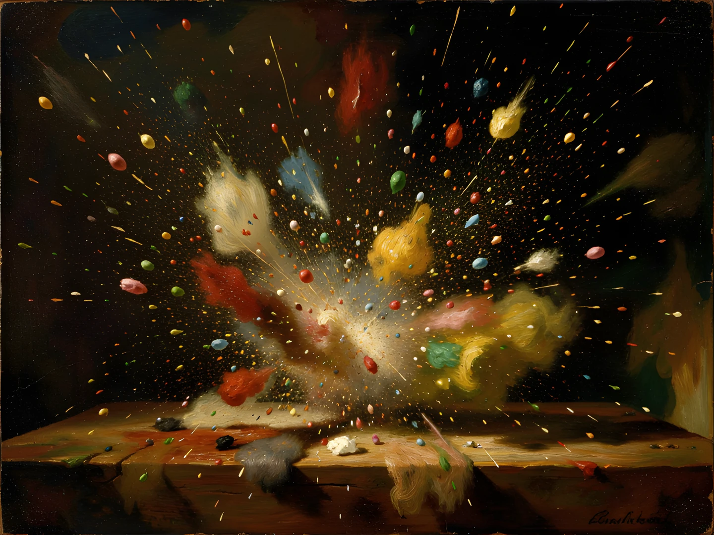 Impressionist Light Burst