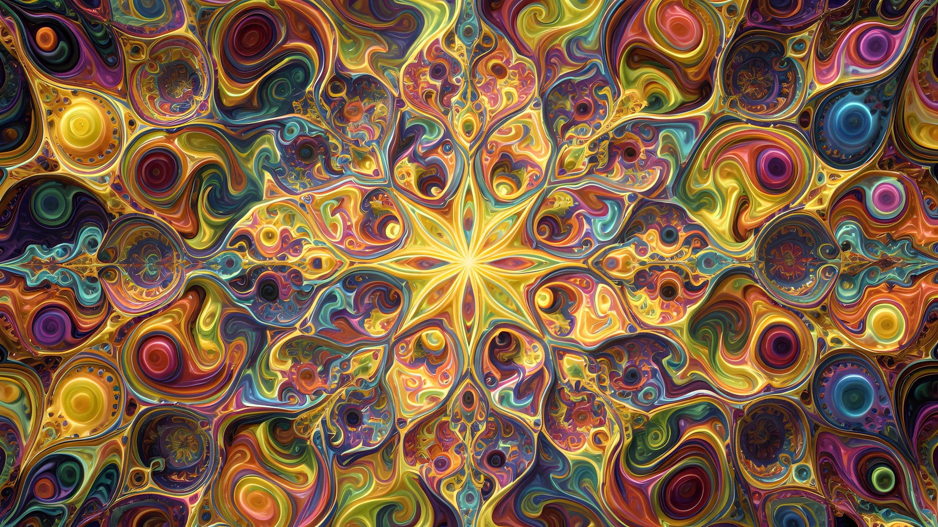 Liquid Bloom Patterns