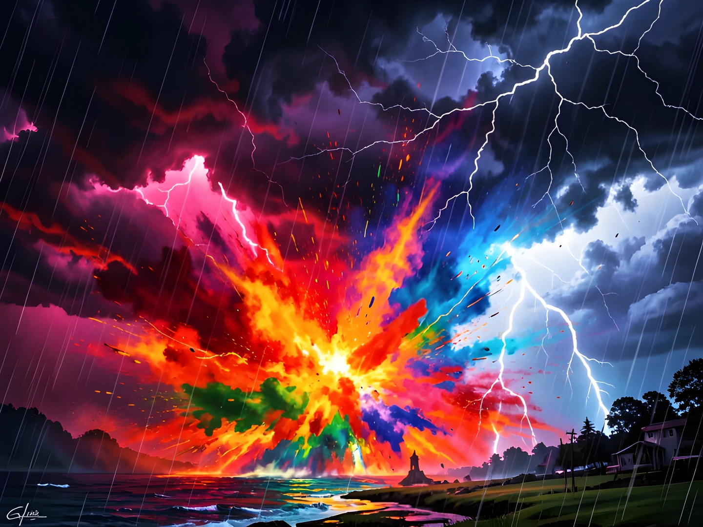 Rainbow Tornado