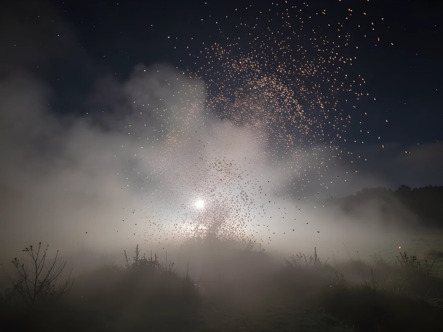 Glittering Dust Storm