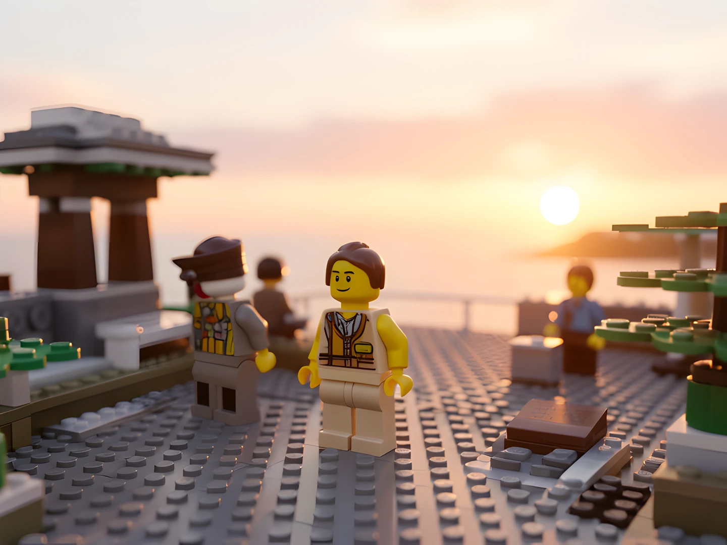 Lego Morning Glow