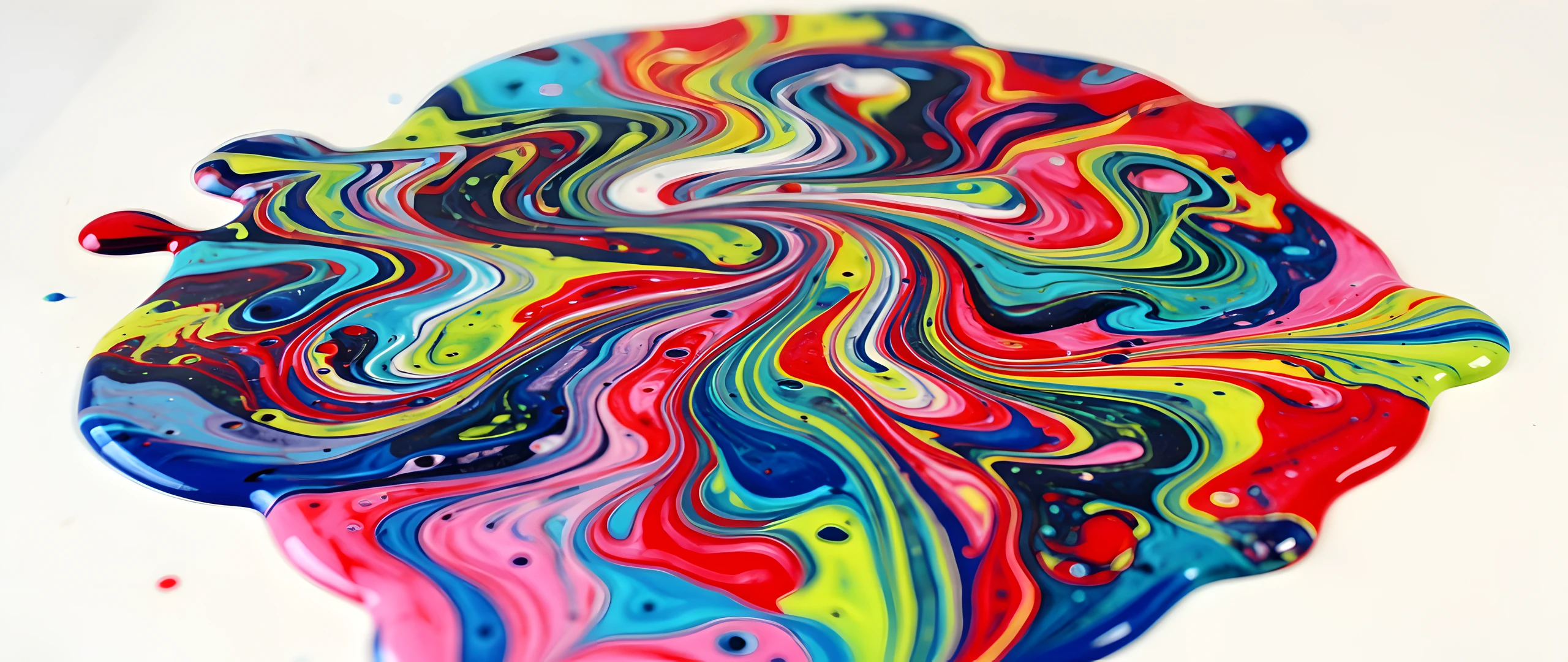 Fluid Art Splatter