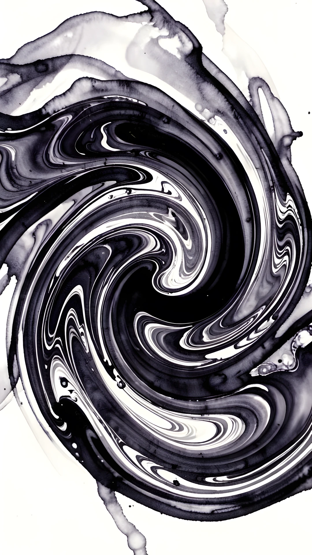 Inky Oceanic Bloom