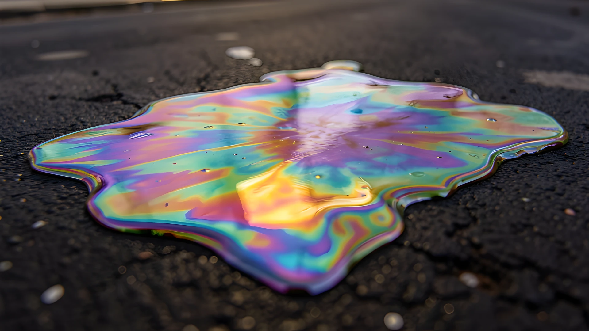 Rainbow Ocean Sheen