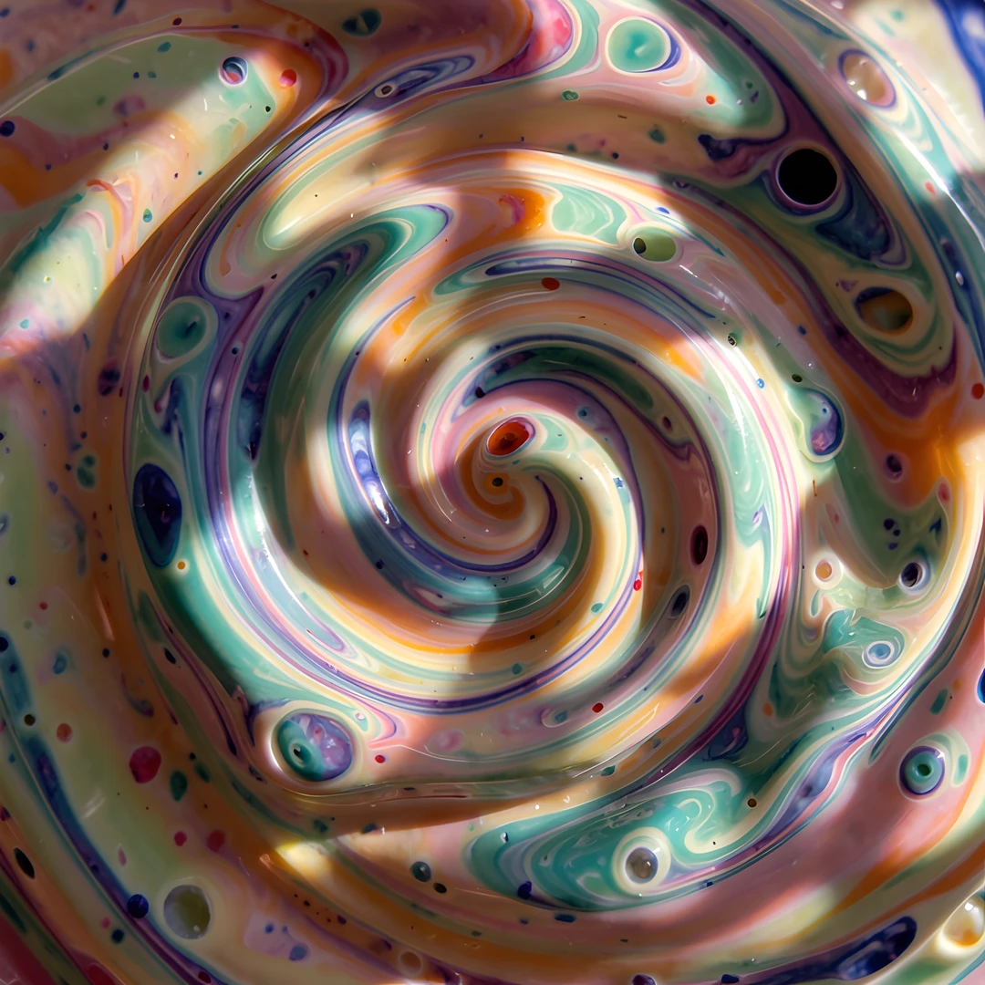 Marble Liquid Swirl