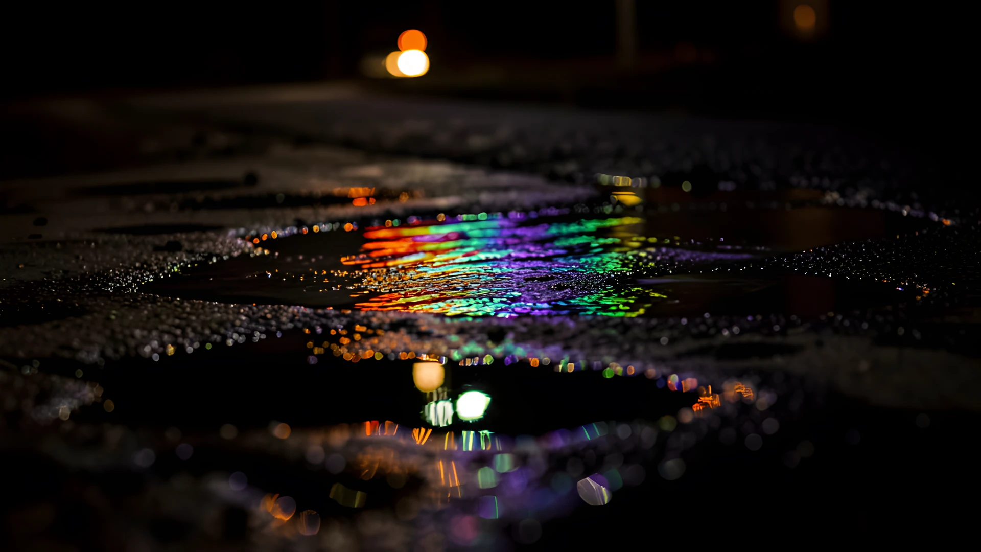 Shimmering Dark Waters