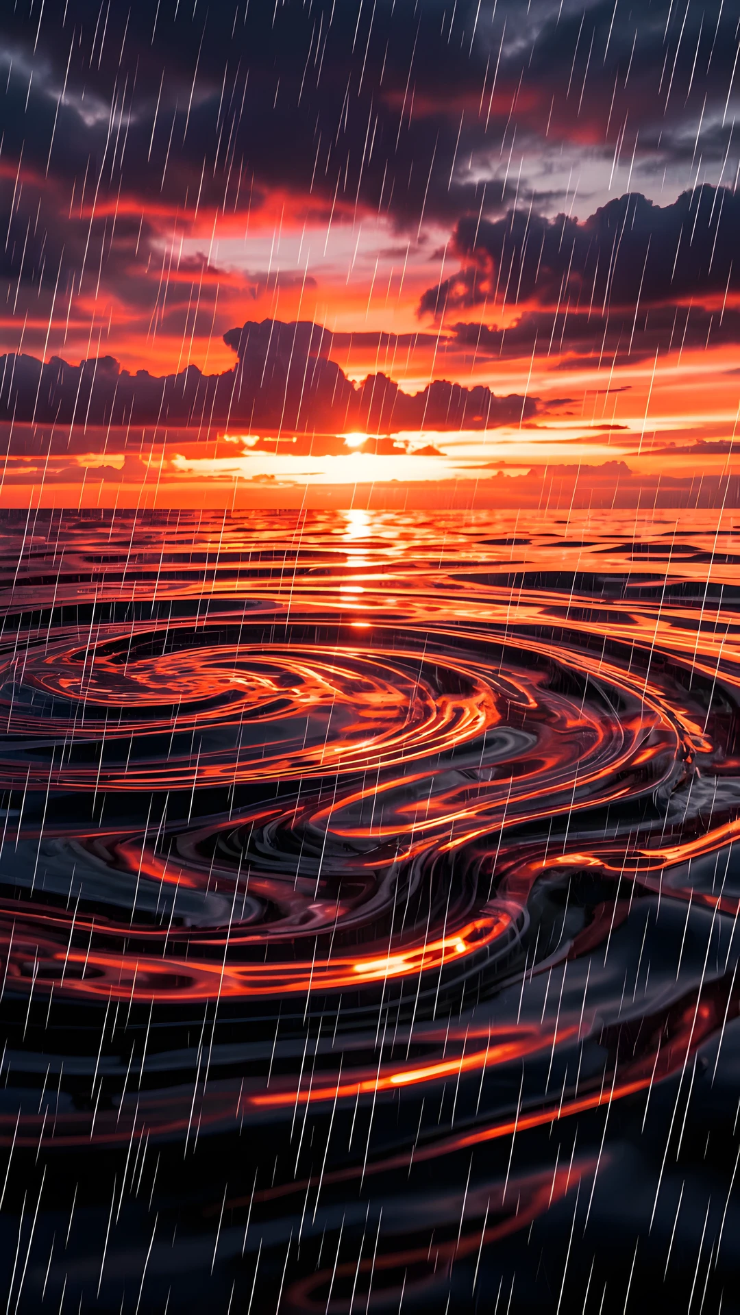 Rainy Night Sky