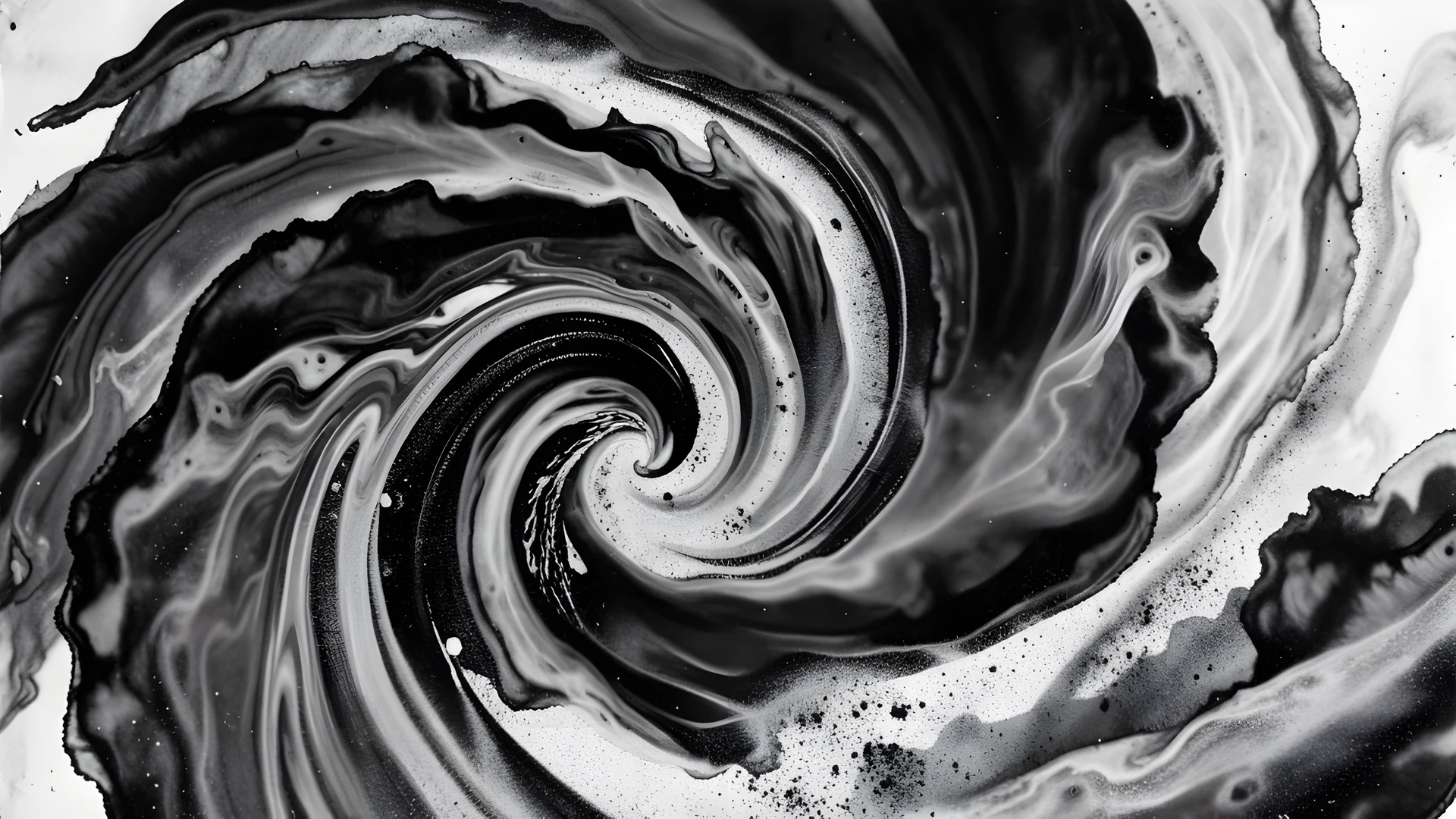 Sandy Ocean Swirl