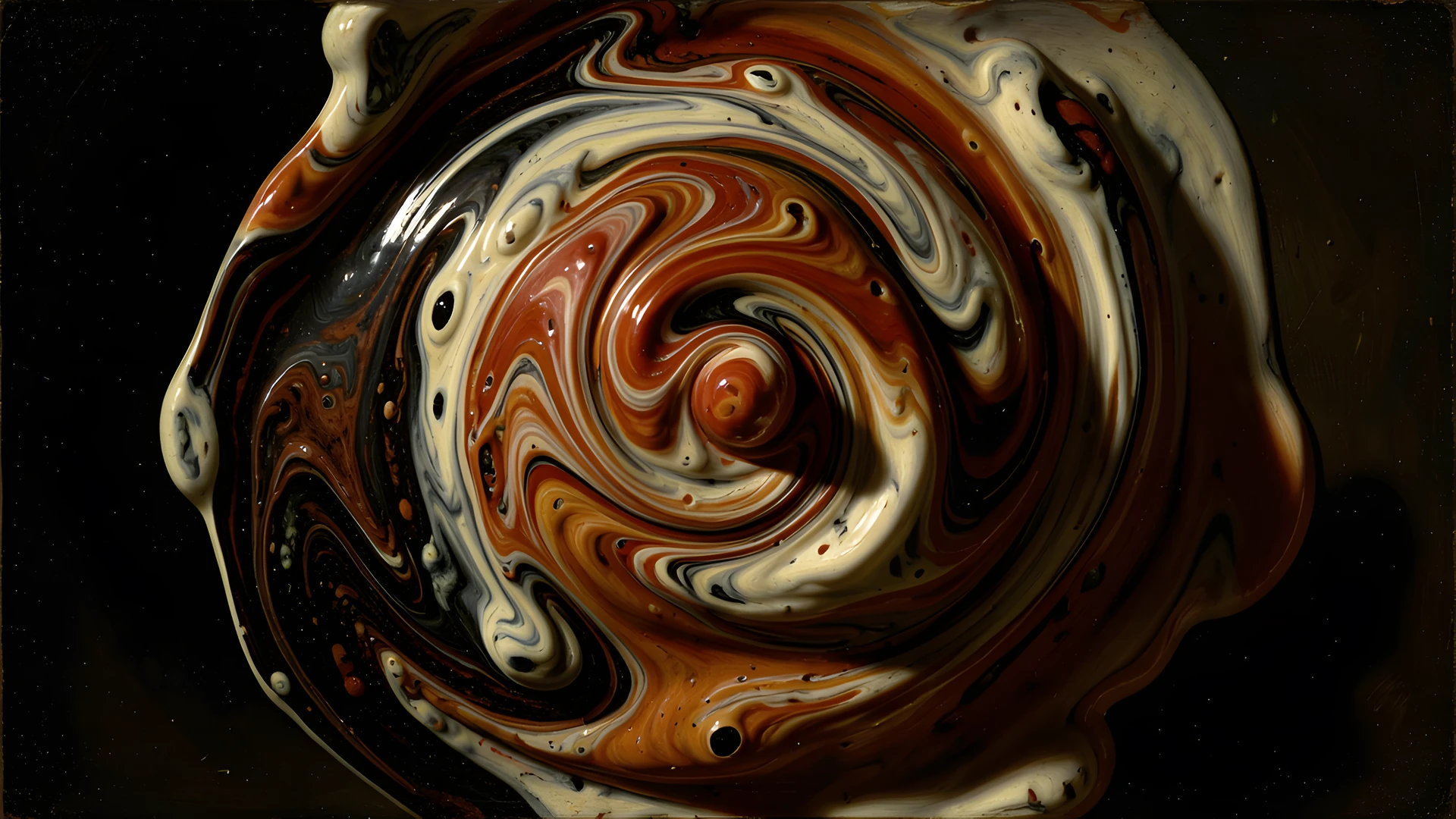 Marble Liquid Swirl