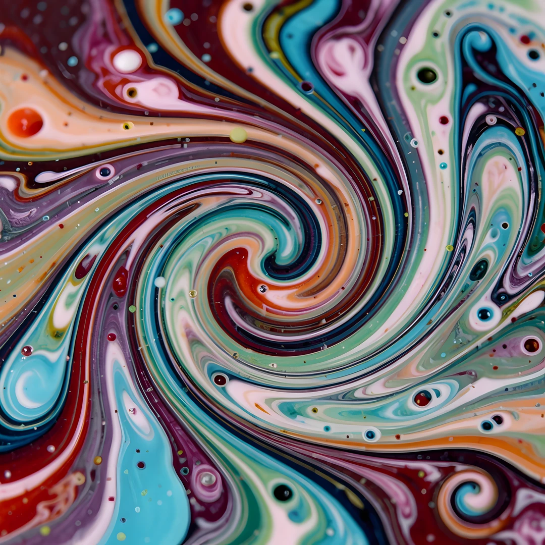 Marble Liquid Swirl