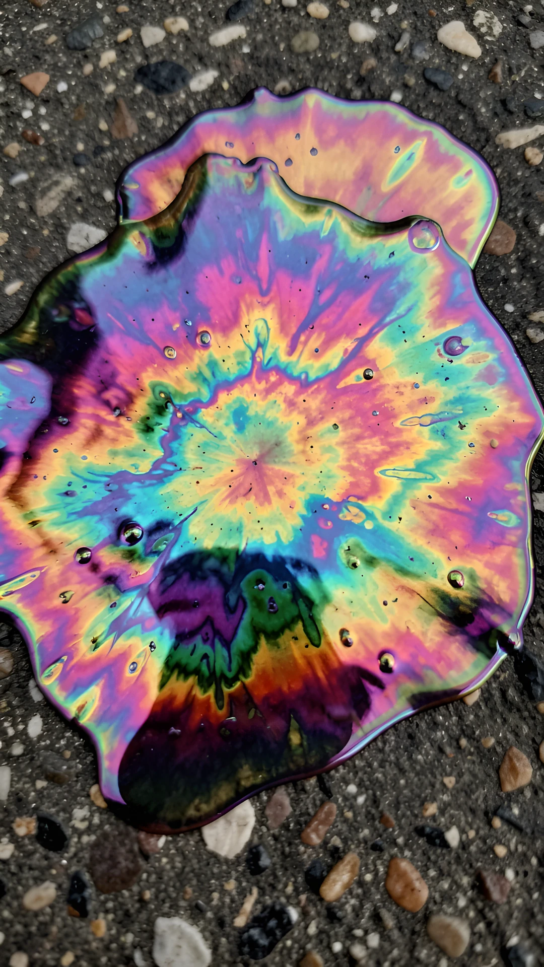 Rainbow Splash Glowing