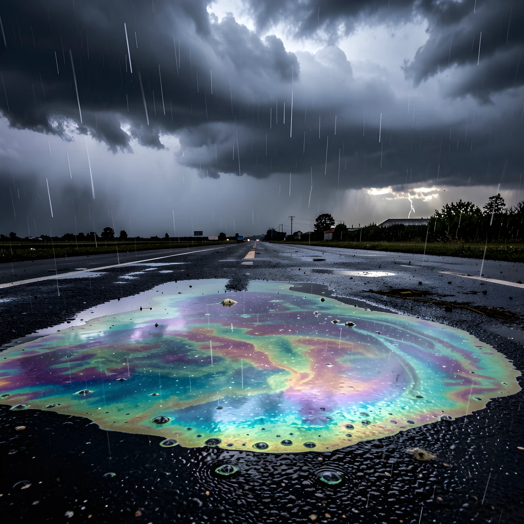 Rainbow Oil Surge