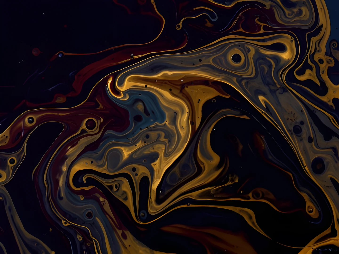 Golden Sunset Pour