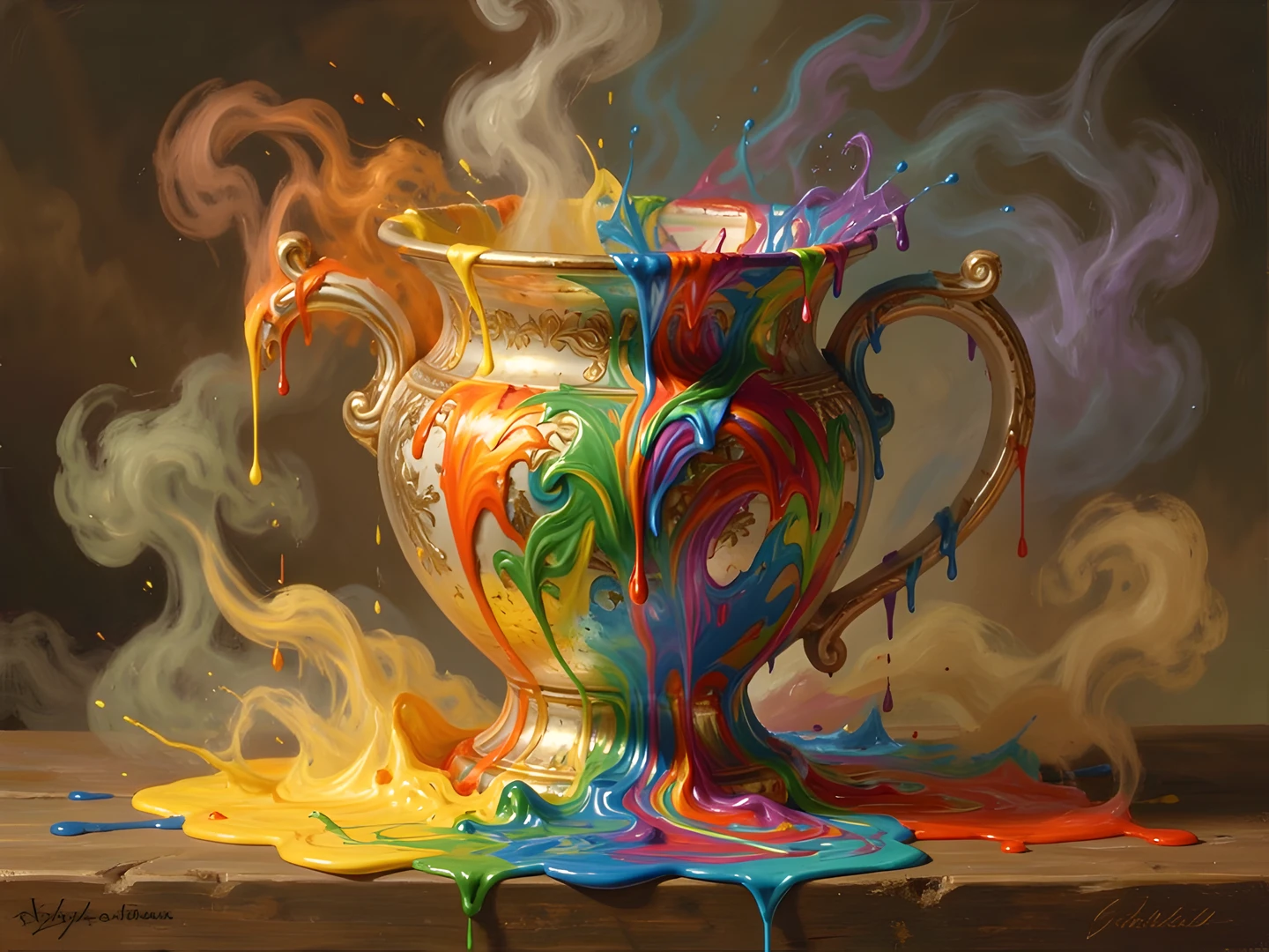 Rainbow Art Drops