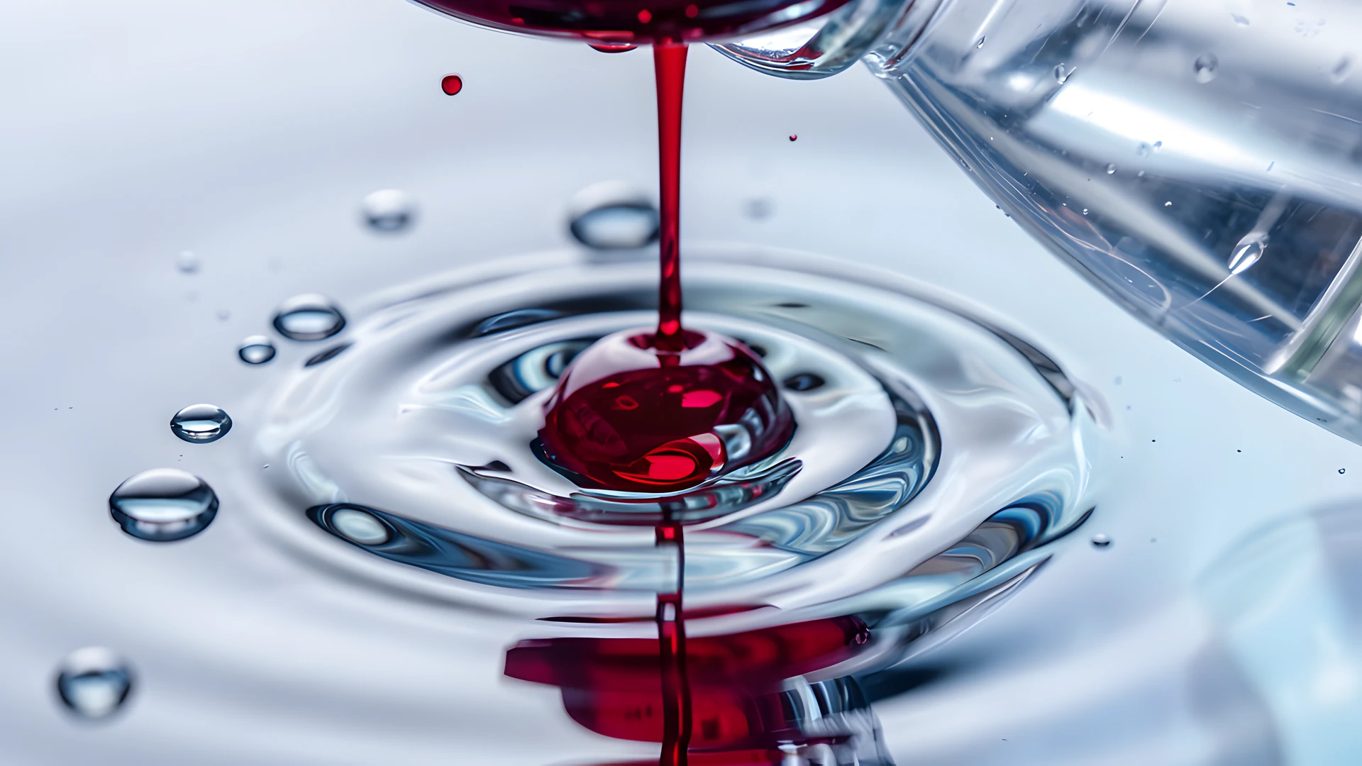 Ink Droplet Puddle