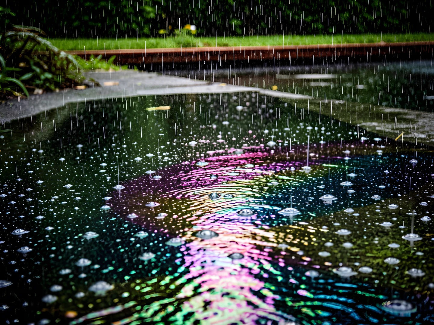 Rainy City Streets