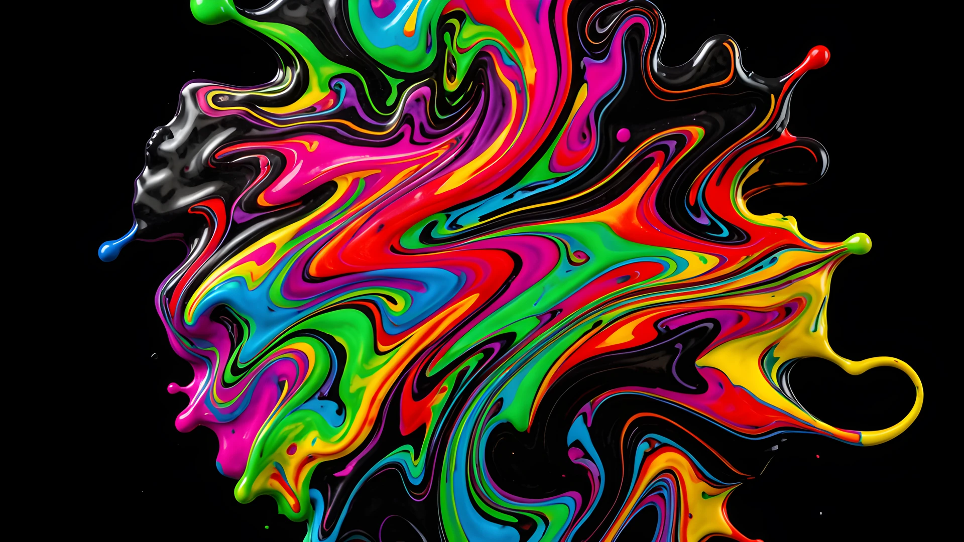 Dark Art Splatter