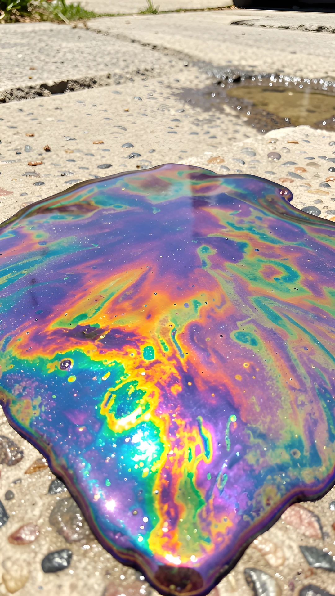 Rainbow Oil Slick