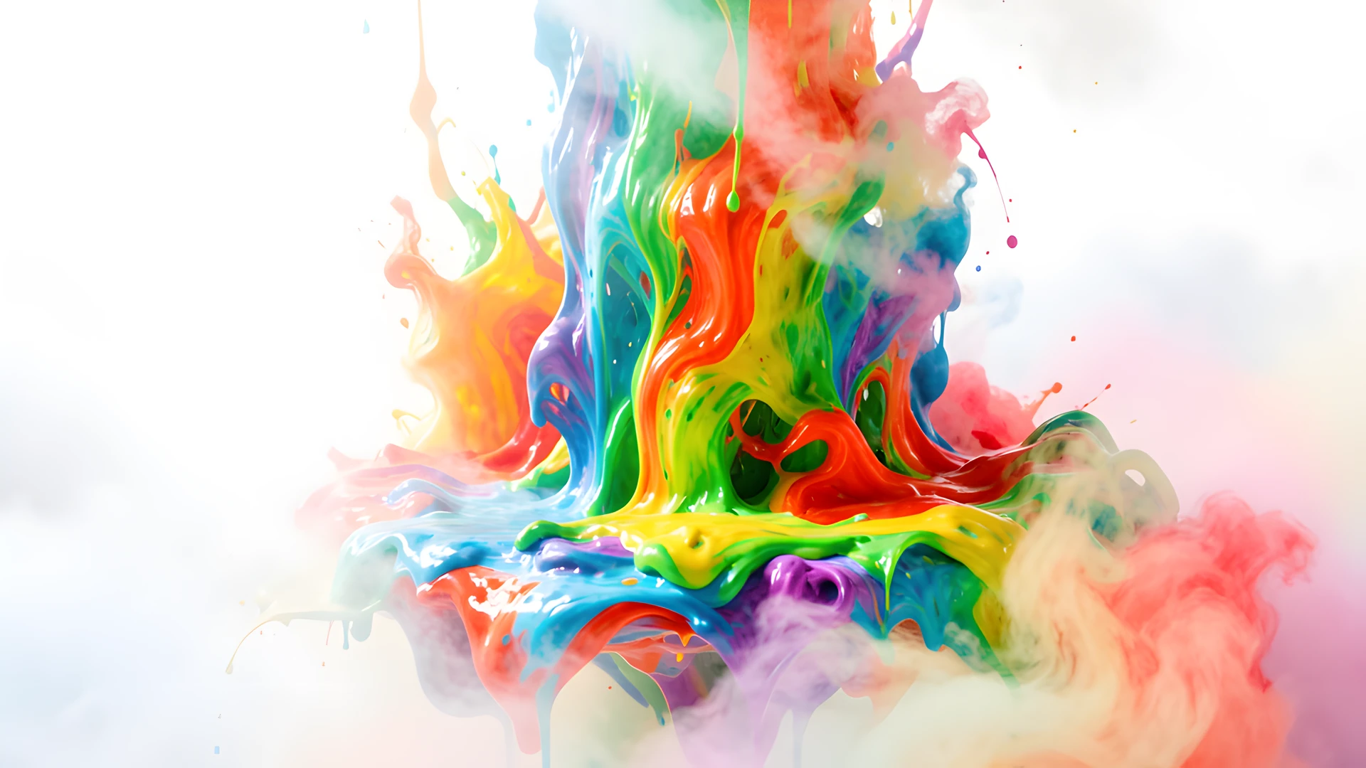 Vibrant Art Splash