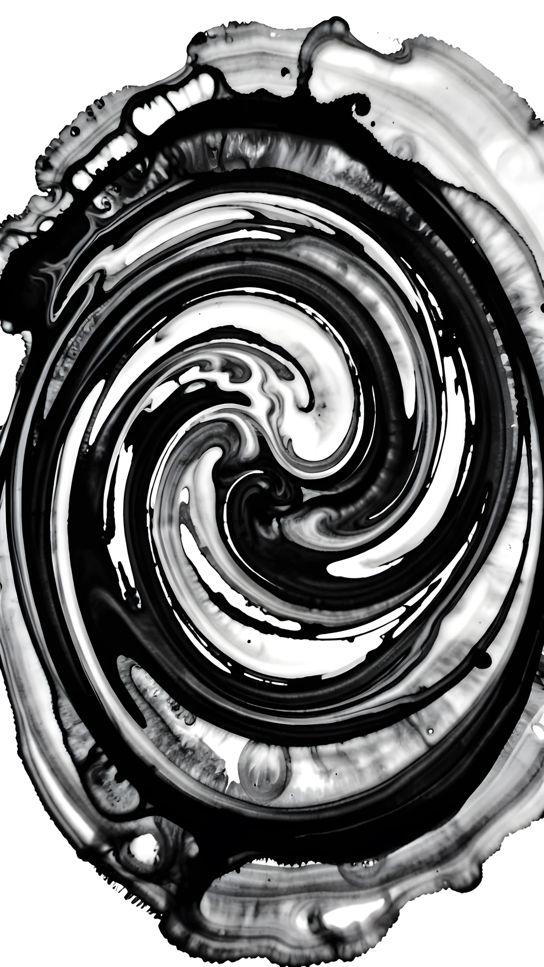 Inky Ocean Depths