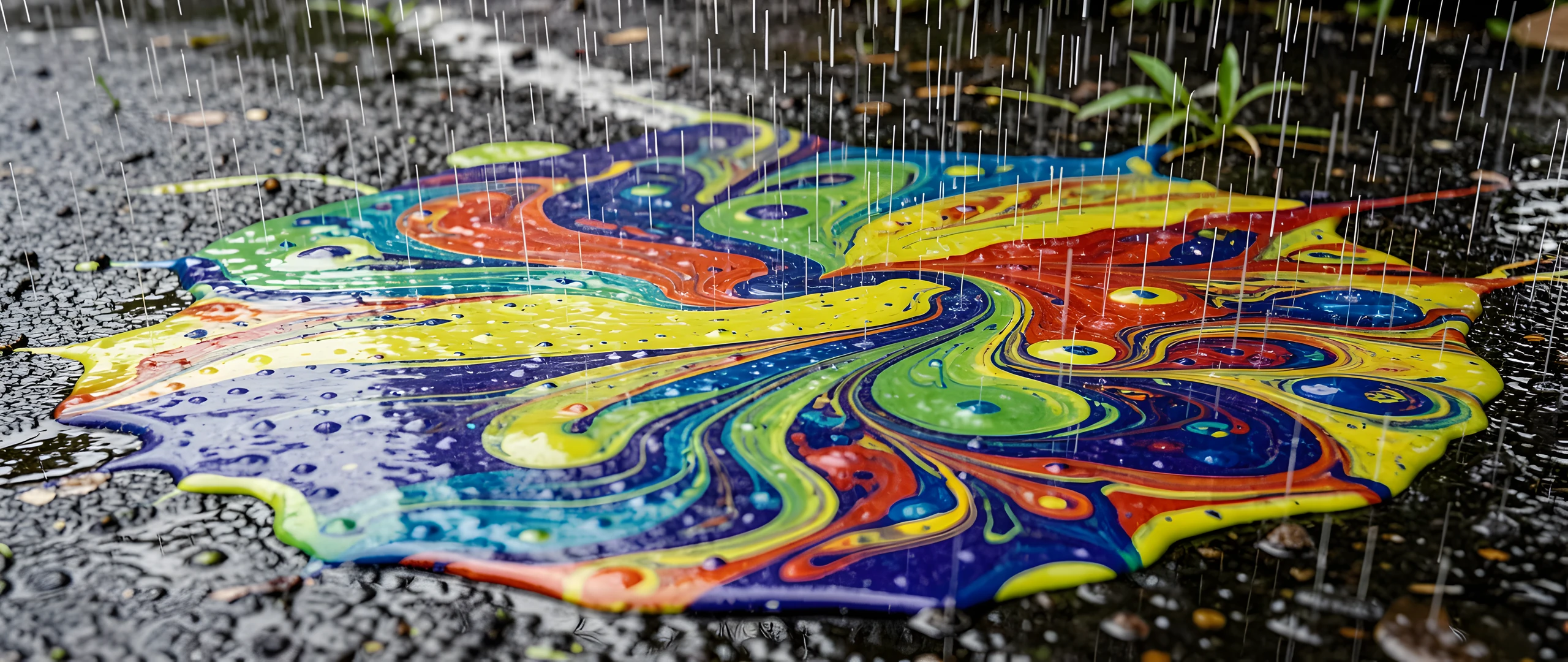 Rainy Art Drops
