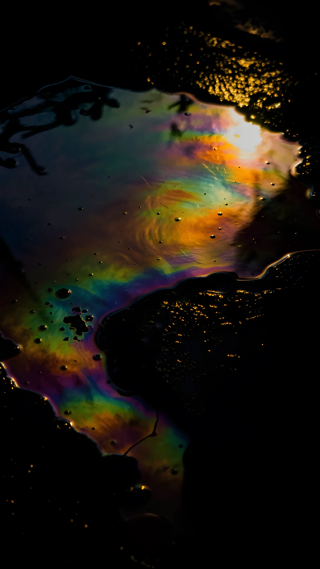 Golden Oil Slick