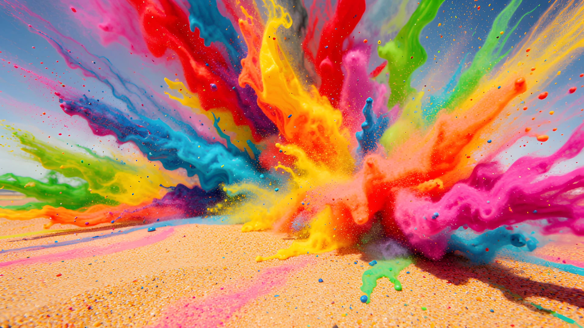 Vibrant Dune Rush