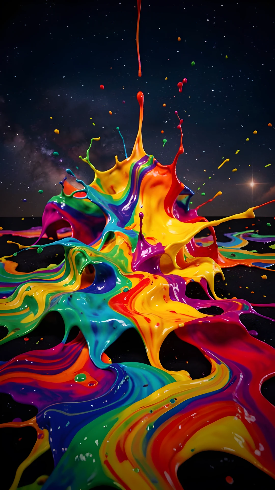 Liquid Art Swirl