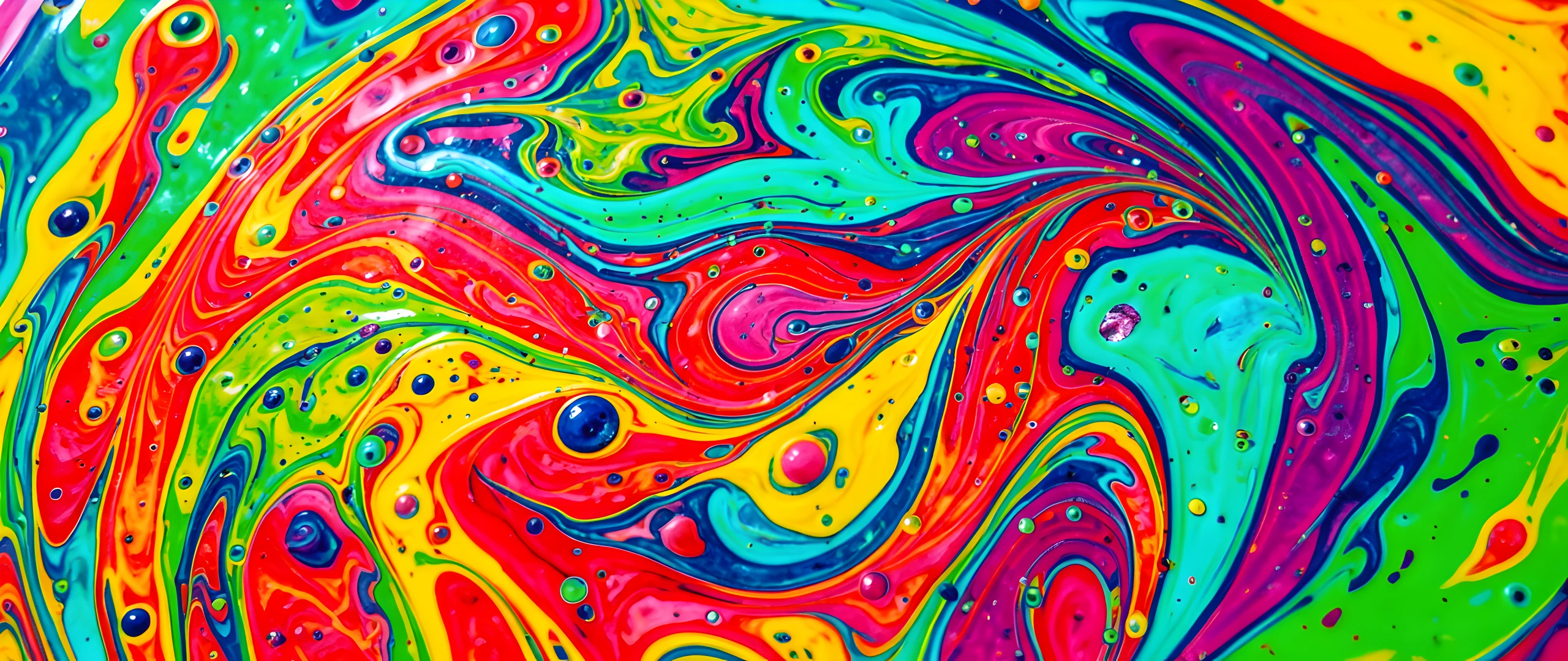 Rainbow Splatter