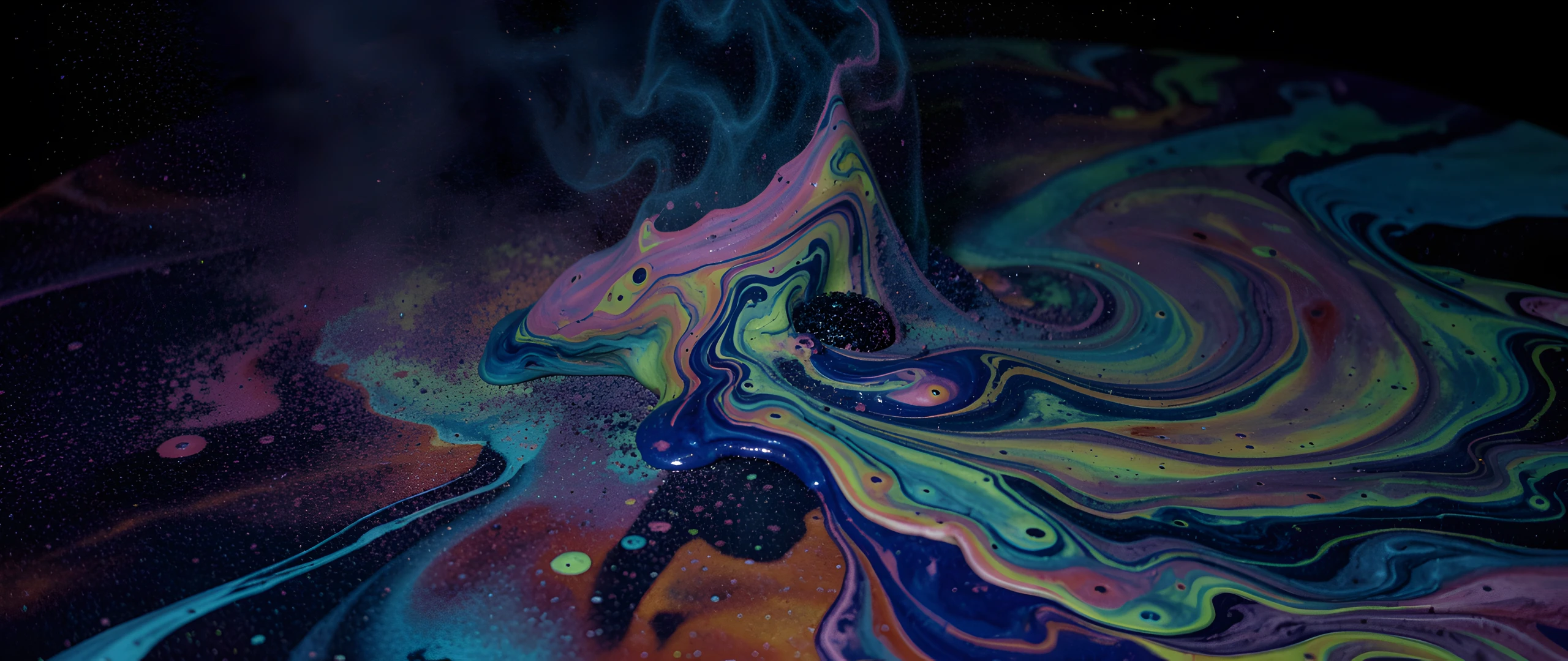 Stormy Desert Night